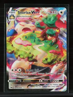 Pokemon 2020 Sword & Shield Snorlax VMAX FA #142/202 - Image 1