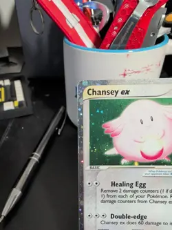 Pokemon TCG Chansey EX 96/109 Ruby & Sapphire Holo Ultra Rare - Image 2