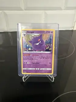 Pokemon TCG GENGAR SWSH052 Black Star Promo Galaxy Holo - Image 1