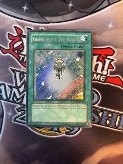 (MC) yugioh Charge of the Light Brigade TDGS-EN089 Secret Unlimited VLP - Image 1