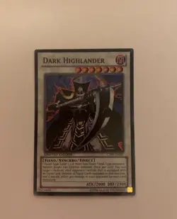 Yugioh Dark Highlander Super Rare Limited Edition CT09-EN007 - Image 1
