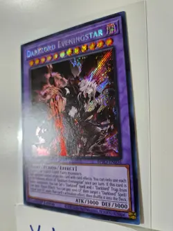 Darklord Eveningstar (Secret rare) BPRO-EN036 1st Edition YuGiOh TCG mint - Image 2