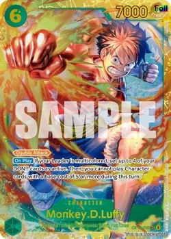 Monkey.D.Luffy [OP13 - OP13-118] - NM [Foil] TCG One Piece - Image 1