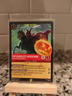 Disney Lorcana Whispers In The Well ~ The Headless Horseman 125/204 Legendary - Image 1
