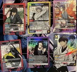 Tokyo Ghoul Union Arena LOT UE18BT/TKG Uta, Kiki Urie R* Juno Suzuya Touka Amon - Image 1