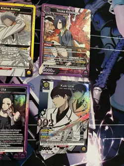 Tokyo Ghoul Union Arena LOT UE18BT/TKG Uta, Kiki Urie R* Juno Suzuya Touka Amon - Image 4
