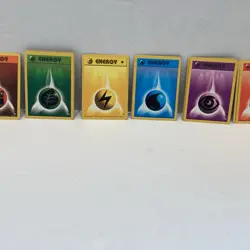 Pokemon TCG Gym Challenge Energy LP Card Lot Ft Fighting 127/132, Fire 128/132, - Image 1