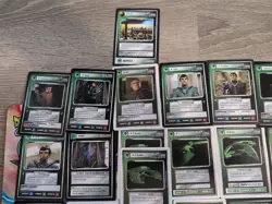 34 Card Lot Star Trek CCG 1E Romulan Only Rare UC C Vintage TCG DS9 TNG - Image 5