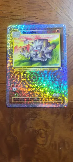 Pokemon TCG Graveler Card 44/110 Reverse Holo, Legendary Collection - Image 1