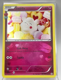 Swirlix RC19/RC32 HOLO Radiant Collection Generations Pokemon Card 2016 LP - Image 1