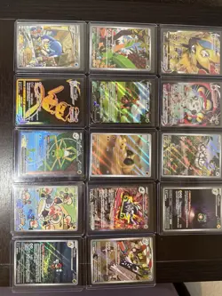 Pokemon TCG Modern English Lot - 14 Card Lot - IR SIR - All NM - - Image 1