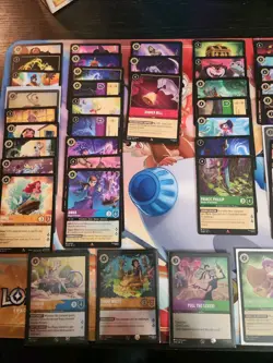 Lorcana Cards, 50+ lot Promos, Foils, Legendries, Super Rare, and Rare. Disney - Image 2