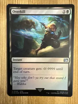 Overkill MTG Final Fantasy 0109 Foil Uncommon NM - Image 1