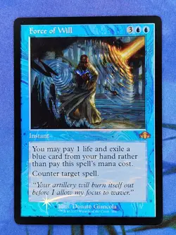 1x FOIL RETRO Force of Will, NM, DMR, Magic: the Gathering, MtG - Image 1