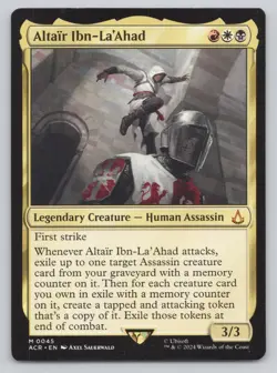 Altair Ibn-La'Ahad Normal M Universes Beyond: Assassin's Creed 45 NM - Image 1