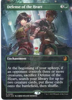 MTG: Eldraine: Enchanting Tales: Anime Borderless Defense of the Heart: LP Con - Image 1