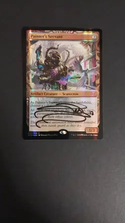 MTG - Painter's Servant - Masterpiece Series: Kaladesh Inventions - SIGNED (NM) - Image 4