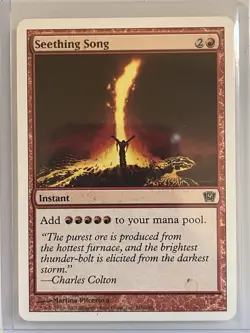 Seething Song 9th Edition Regular, Blemish In Bottom Right - Image 1