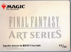 Together Forever - Magic: Final Fantasy MTG - Art Series 32/53 - Tidus & Yuna - Image 2