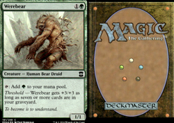 Magic the Gathering -MTG- Werebear Foil - Image 1