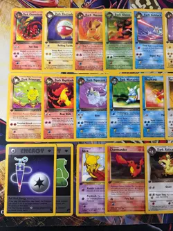 Pokemon 47/48 Complete 1st Edition Team Rocket Uncommon & Common Set NM - Image 2
