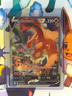 Charizard V 154/172 Pokemon Brilliant Stars 2022 NM- 🔥🔥🔥 - Image 1