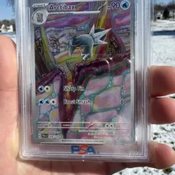 2023 POKEMON SCARLET & VIOLET PALDEA EVOLVED ARCTIBAX 209/193 PSA 10 GEM MINT - Image 4