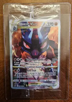 Pokemon TCG: Lucario VSTAR (Crown Zenith ETB) - SWSH291 - SWSH Promos - SEALED - Image 1