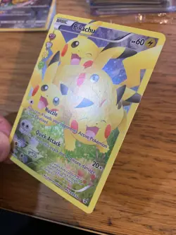 NM! Pikachu (RC29/RC32) XY Generations Full Art Radiant Collection Pokemon Card! - Image 4