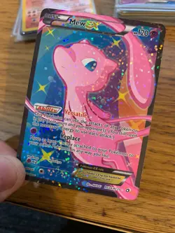 Mew EX (RC24/RC25) Legendary Treasures Full Art Radiant Collection Pokemon Card! - Image 4
