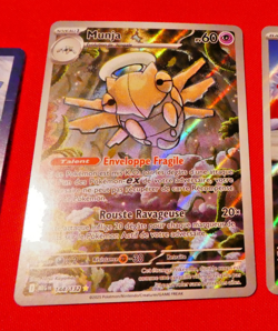 POKEMON CARD PROMO HOLO CARTE Munja 144/132 AR Mega-Evolution MEG FR NM 2025 - Image 1