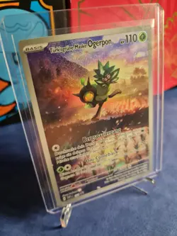 Pokemon Turkisgrune-Maske Ogerpon • SVP 123 • Black Star Promo • DE • NM - Image 2