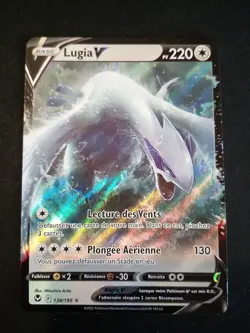 Carte Pokemon Lugia V 138/195 Tempete Argentee - Image 1