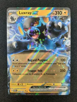 Carte Pokemon : Luxray Ex Ultra Rare 2024 Mascarade Crepusculaire 068/167 NM Fr - Image 1
