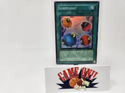 YuGiOh Scapegoat SDJ-041 1st Edition Super Rare LP - Image 1
