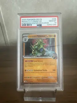 Pokemon Center Stamped Team Rockets Tyranitar 096/182 PSA 10 GEM MINT - Image 1