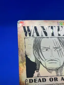 One Piece Emperors in the New World Shanks OP09-004 Wanted Poster SP NM - Image 5