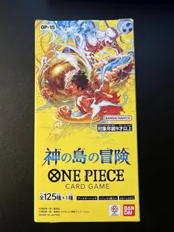 ONE PIECE Adventure on KAMI’s Island OP-15 OP15 Box Japanese Tape SEALED - Image 1
