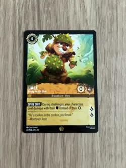 Disney Lorcana - Dale (Ready for His Shot) Non-Foil 22/204 Legendary - Image 1