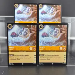 Disney Lorcana Percy - Pupsicle 27/204 Winterspell Common 4 Cards - Image 1