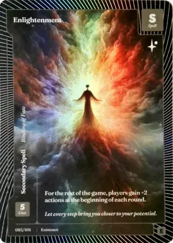 Wonders of the First- CLASSIC FOIL EPIC- ENLIGHTENMENT 93/401 - Image 1