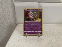 Pokemon TCG Mew Celebrations 011/025 Holo Holo Rare Near Mint - Image 1