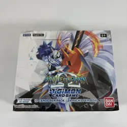 SEALED Digimon: Battle of Omni Bandai Card Game Booster Box, 24-Packs (BT05) - Image 2