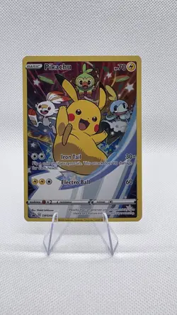 Pokemon Pikachu TCG SWSH Black Star Promo Holo Card SWSH020 - Image 1