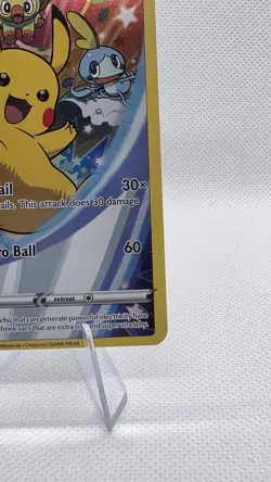 Pokemon Pikachu TCG SWSH Black Star Promo Holo Card SWSH020 - Image 5