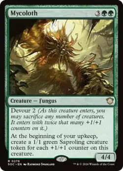 ~ Mycoloth ~ NM ~ Commander: Secrets of Strixhaven ~ MTG ~ - Image 1