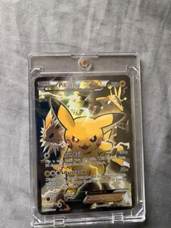 Pokemon Pikachu TCG EX Black Star Promo Card XY124 - Image 1