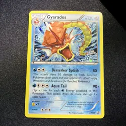Pokemon Gyarados XY109 Shiny Holo Black Star Promo Card - Image 1