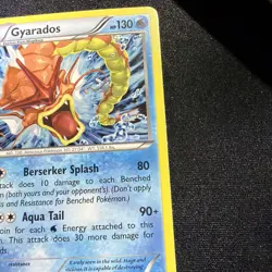 Pokemon Gyarados XY109 Shiny Holo Black Star Promo Card - Image 2