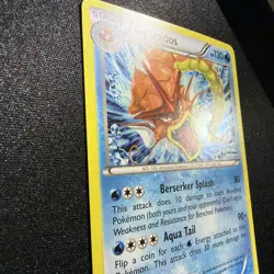 Pokemon Gyarados XY109 Shiny Holo Black Star Promo Card - Image 3